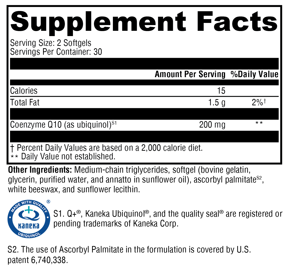 XYMOGEN CoQmax™ Ubiquinol 60 Softgels