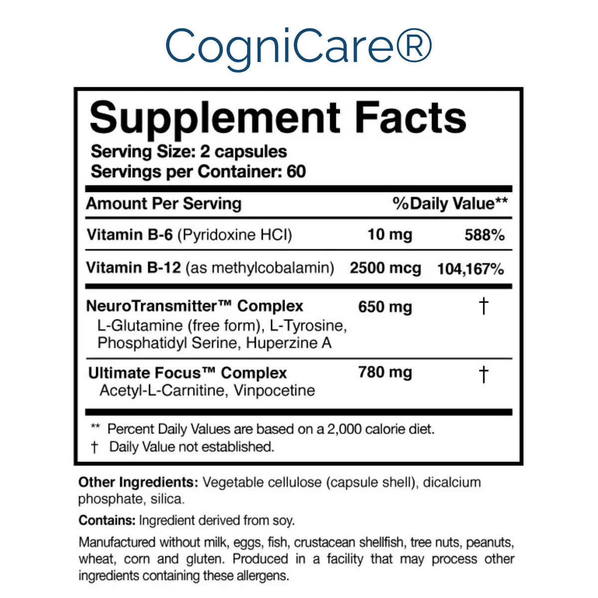 Researched Nutritionals Cognitive Performance Duo™