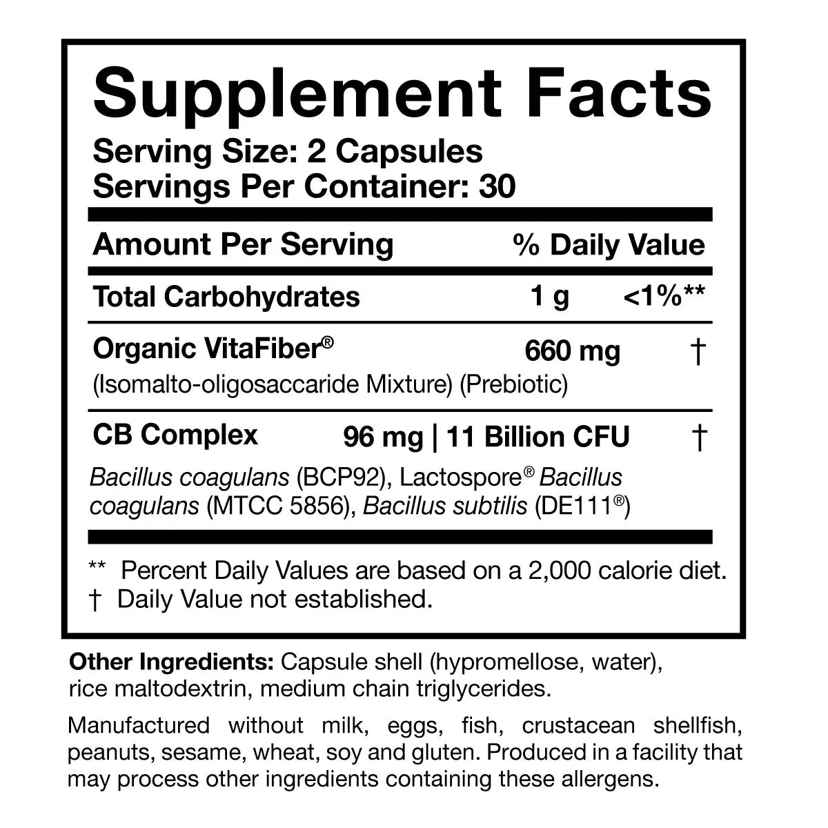 Researched Nutritionals CoreBiotic®