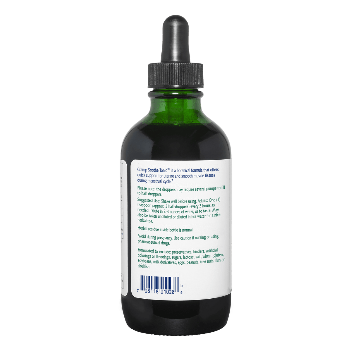 Cramp Soothe Tonic™ ~ Peppermint Menstrual Cramp Support ~ 4 ounces
