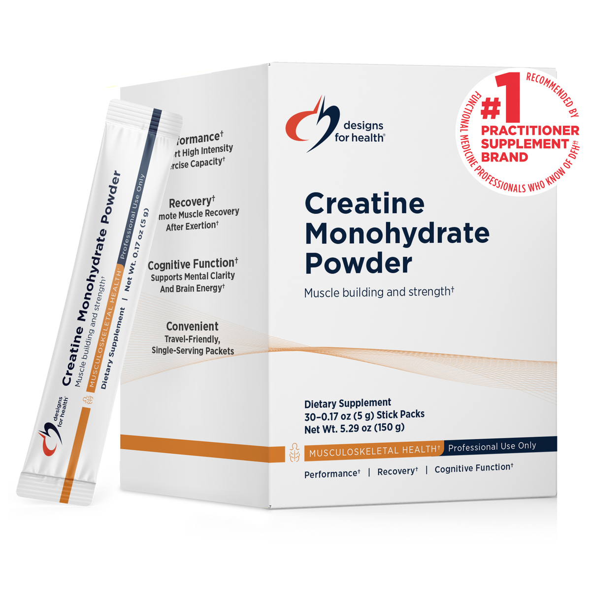 Designs for health Creatine Monohydrate Powder