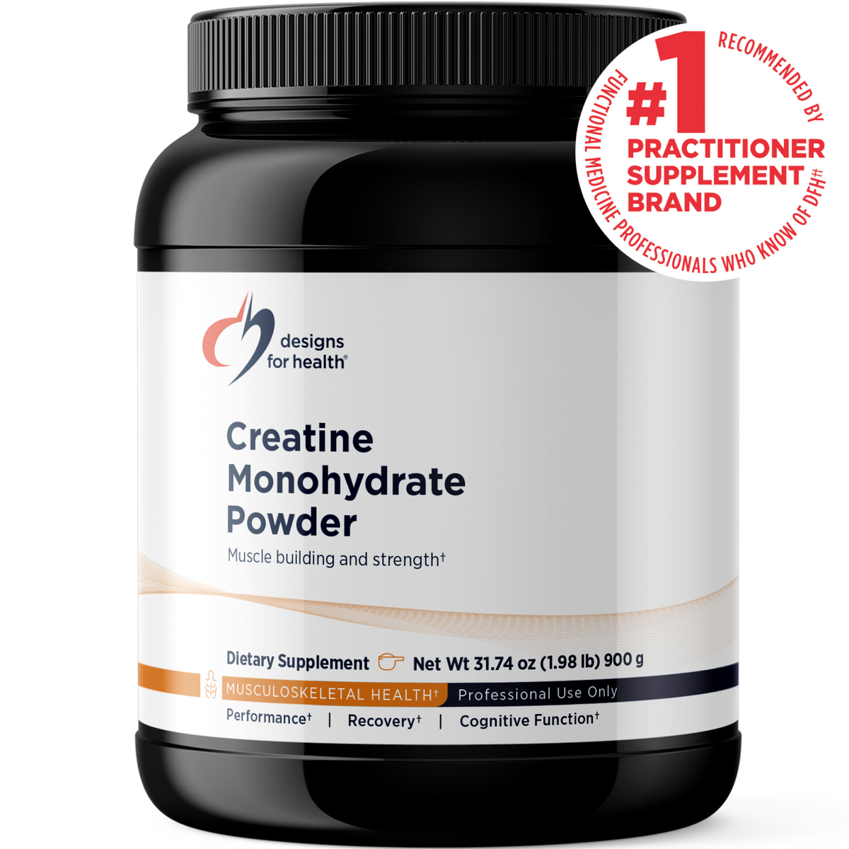Designs for health Creatine Monohydrate Powder
