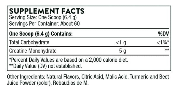 THORNE Creatine (Pineapple Orange Flavored)