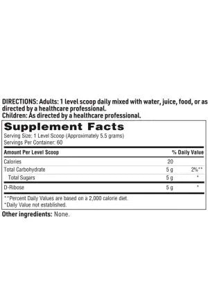 SFI HEALTH D-Ribose Powder