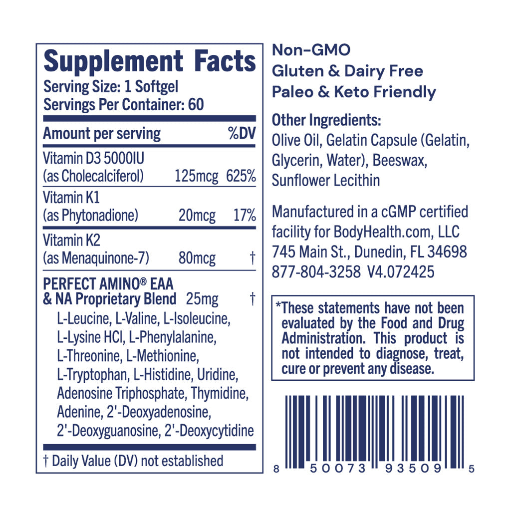 BODY HEALTH D3 + MK7