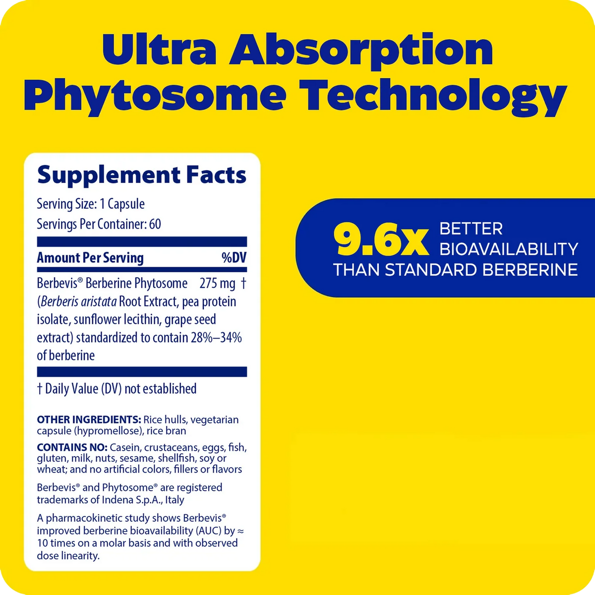Enzyme Science Berberine Phytosome®