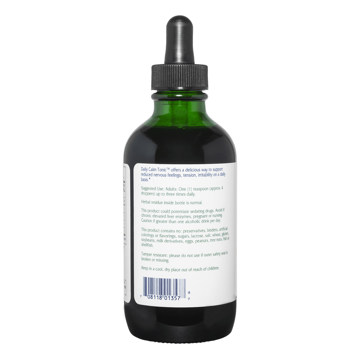 Daily Calm Tonic™ ~ Citrus Relaxation Support ~ 4 ounces