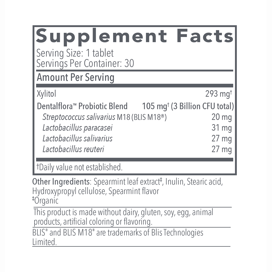 Biocidin Botanicals - Dentalflora™ 30 Tablets