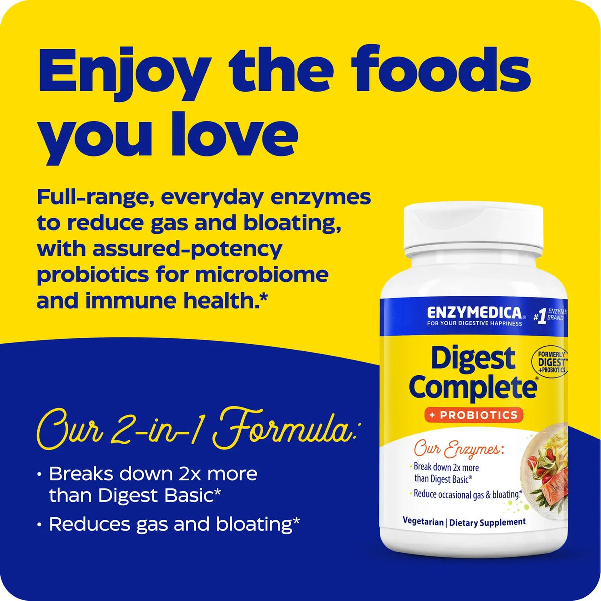 Enzyme Science Digest Complete® + Probiotics