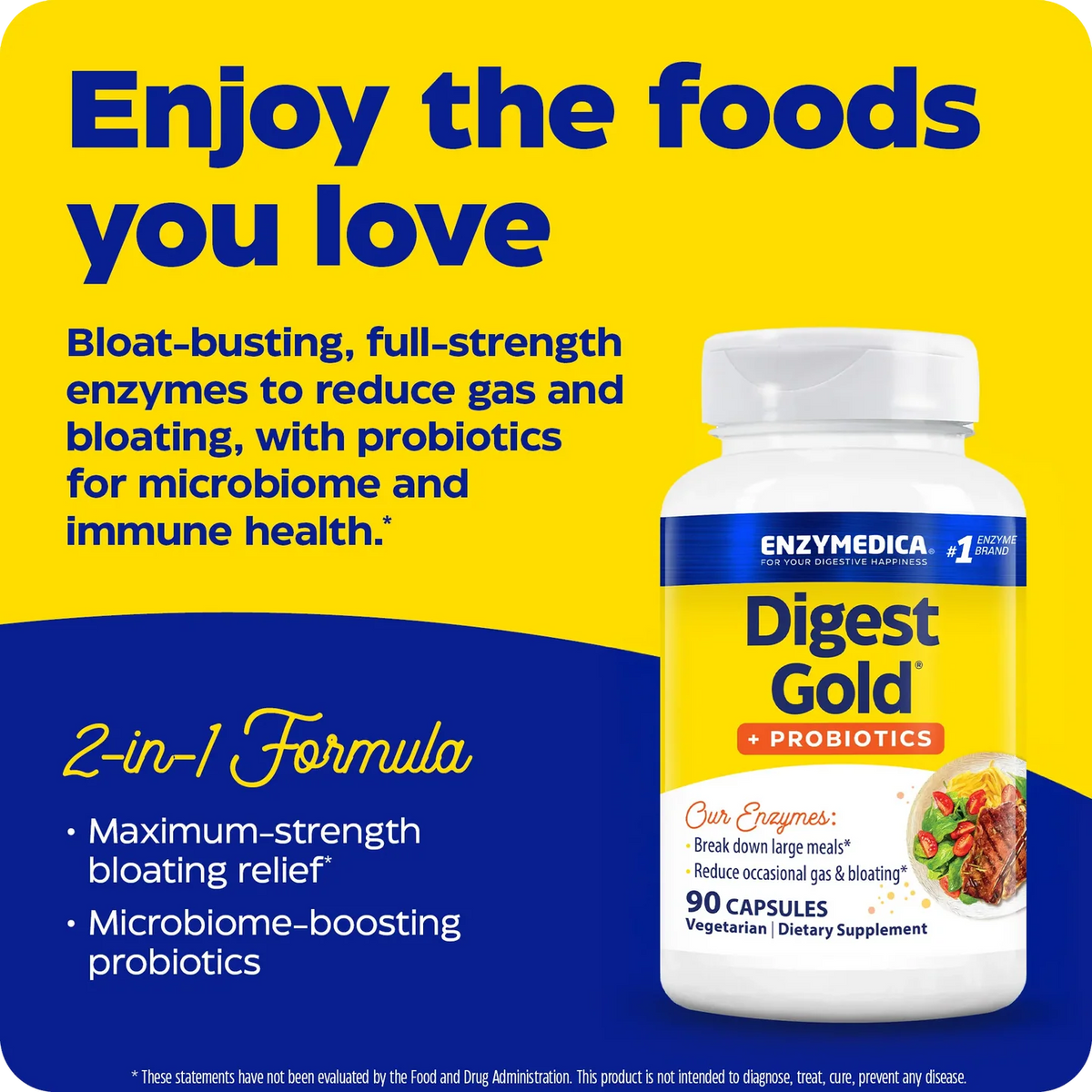 Enzyme Science Digest Gold® + Probiotics