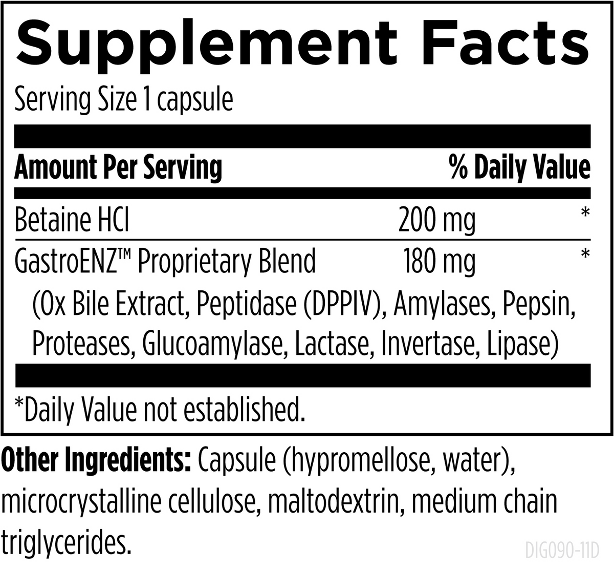 Designs for health Digestzymes™