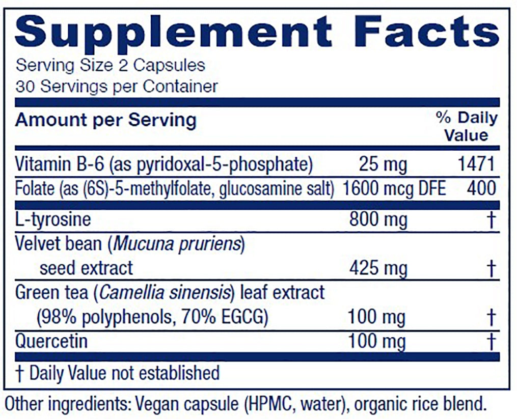 Dopamine Assist™ ~ Neurotransmitter Mood Support ~ 60 capsules