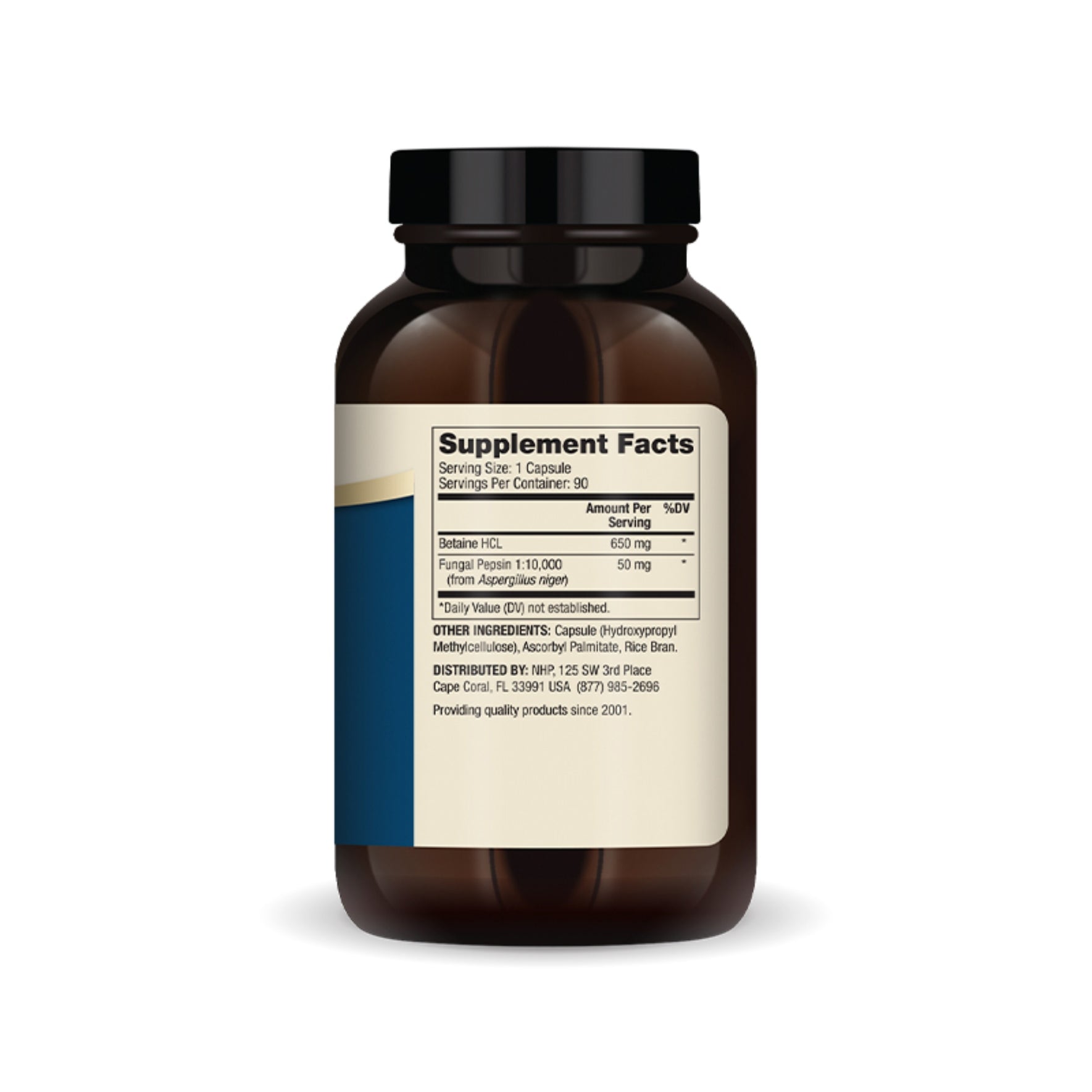 Dr. Mercola Betaine HCL and Pepsin