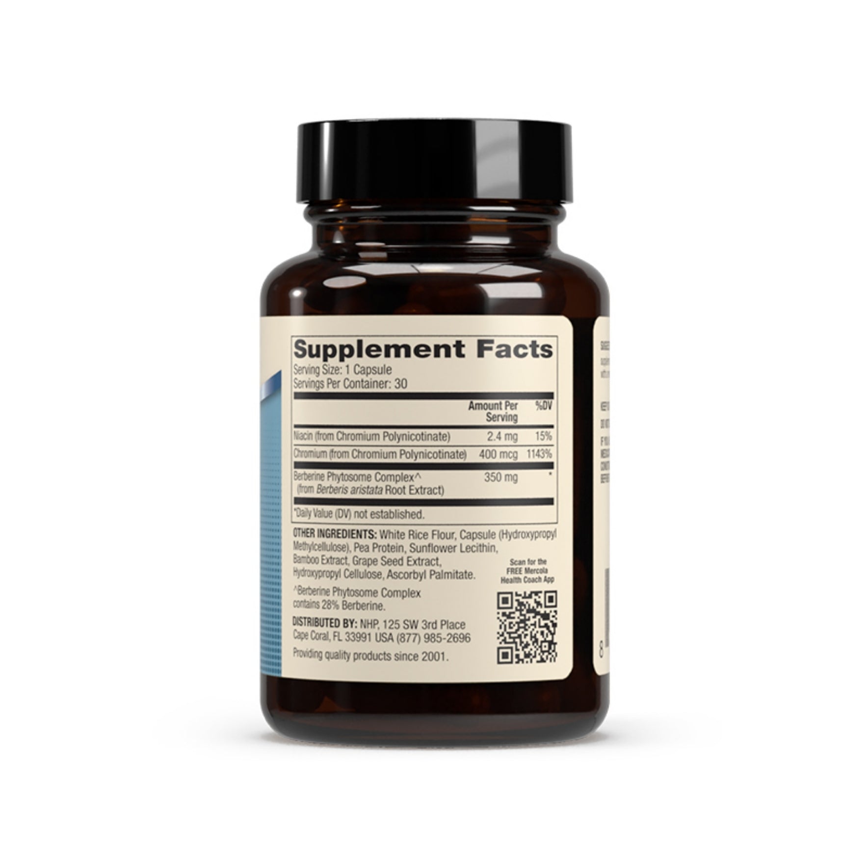 Dr. Mercola Biothin® Berberine with Chromium