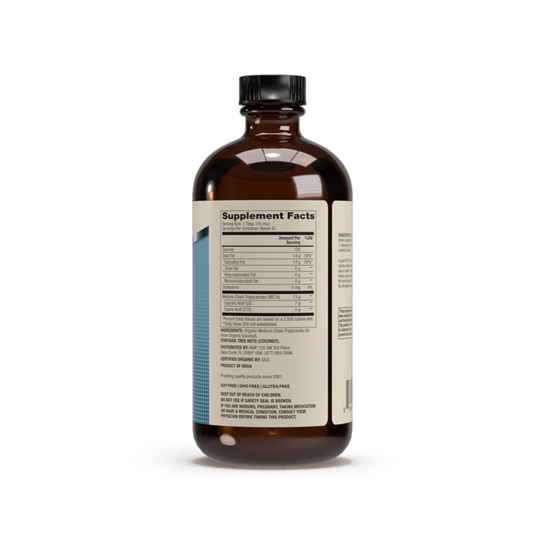 Dr. Mercola Biothin® Organic MCT Oil 16 Fl. Oz.
