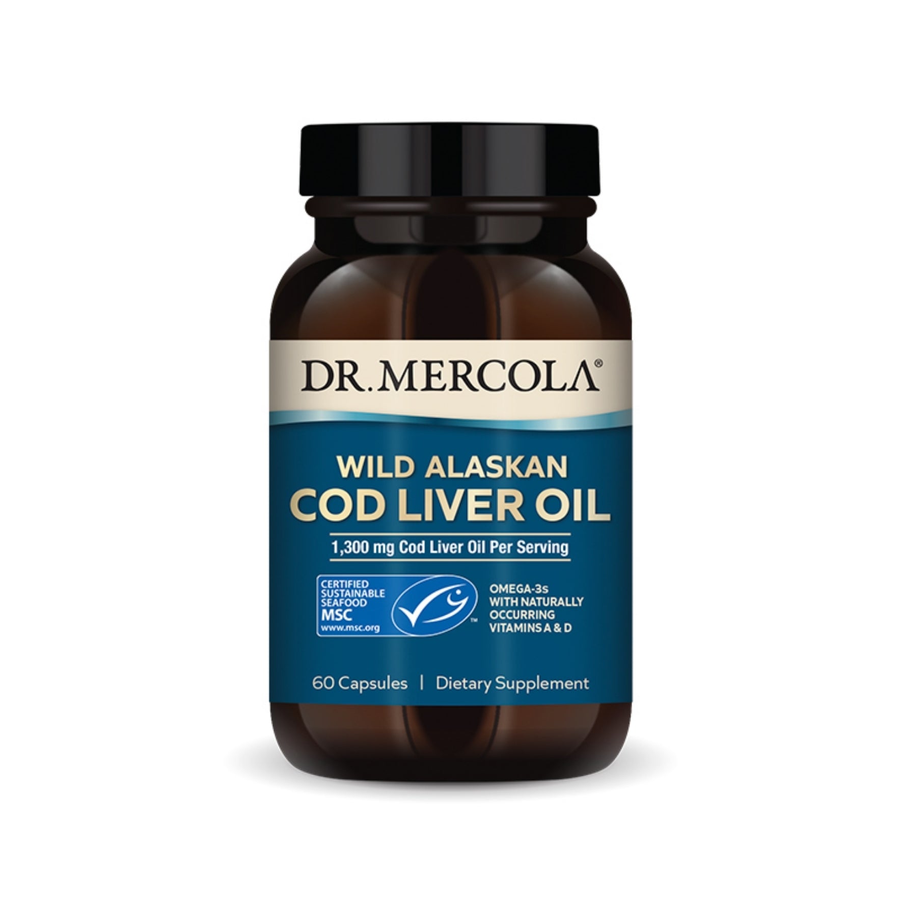 Dr. Mercola Cod Liver Oil 1300 mg