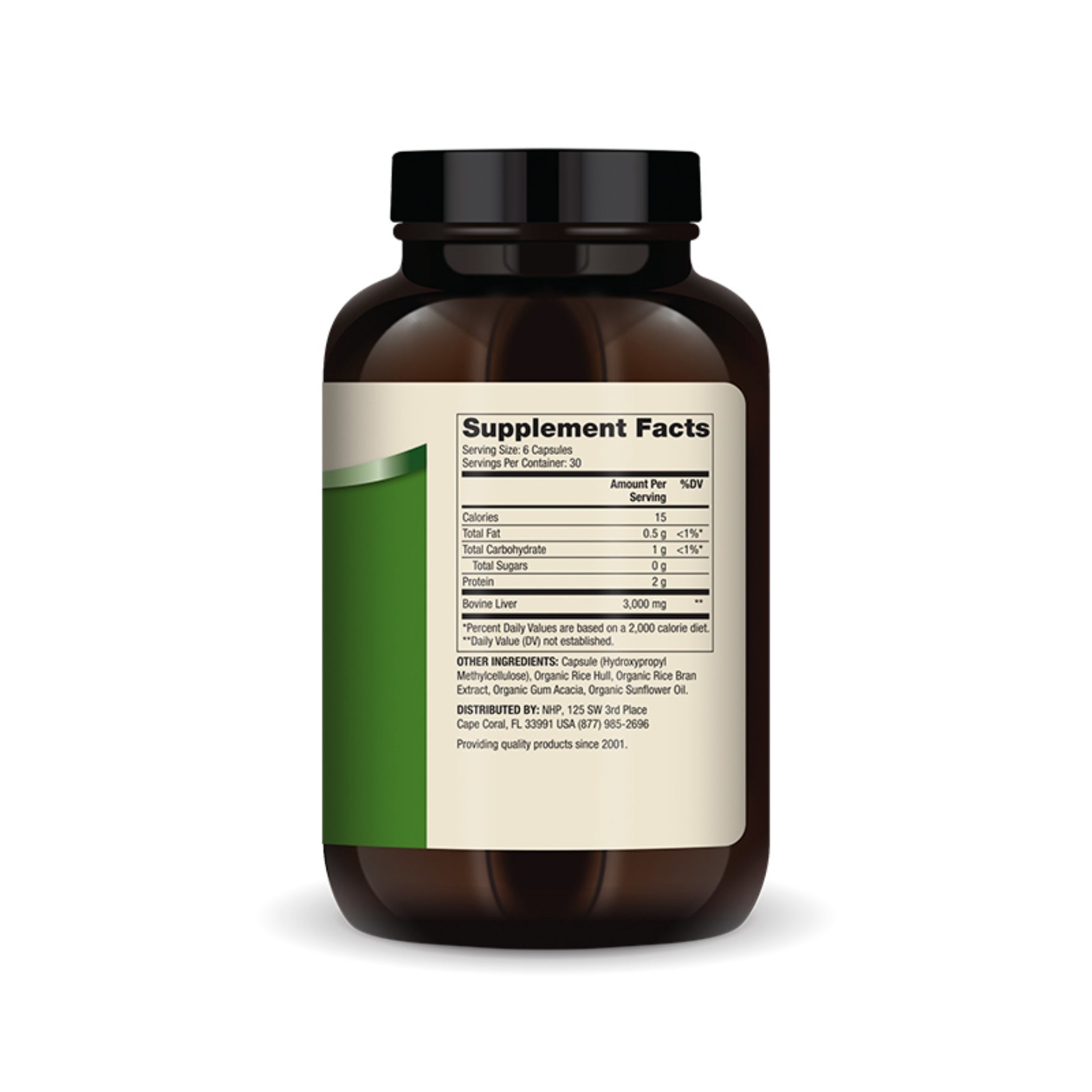 Dr. Mercola Grass Fed Beef Liver 3000 mg