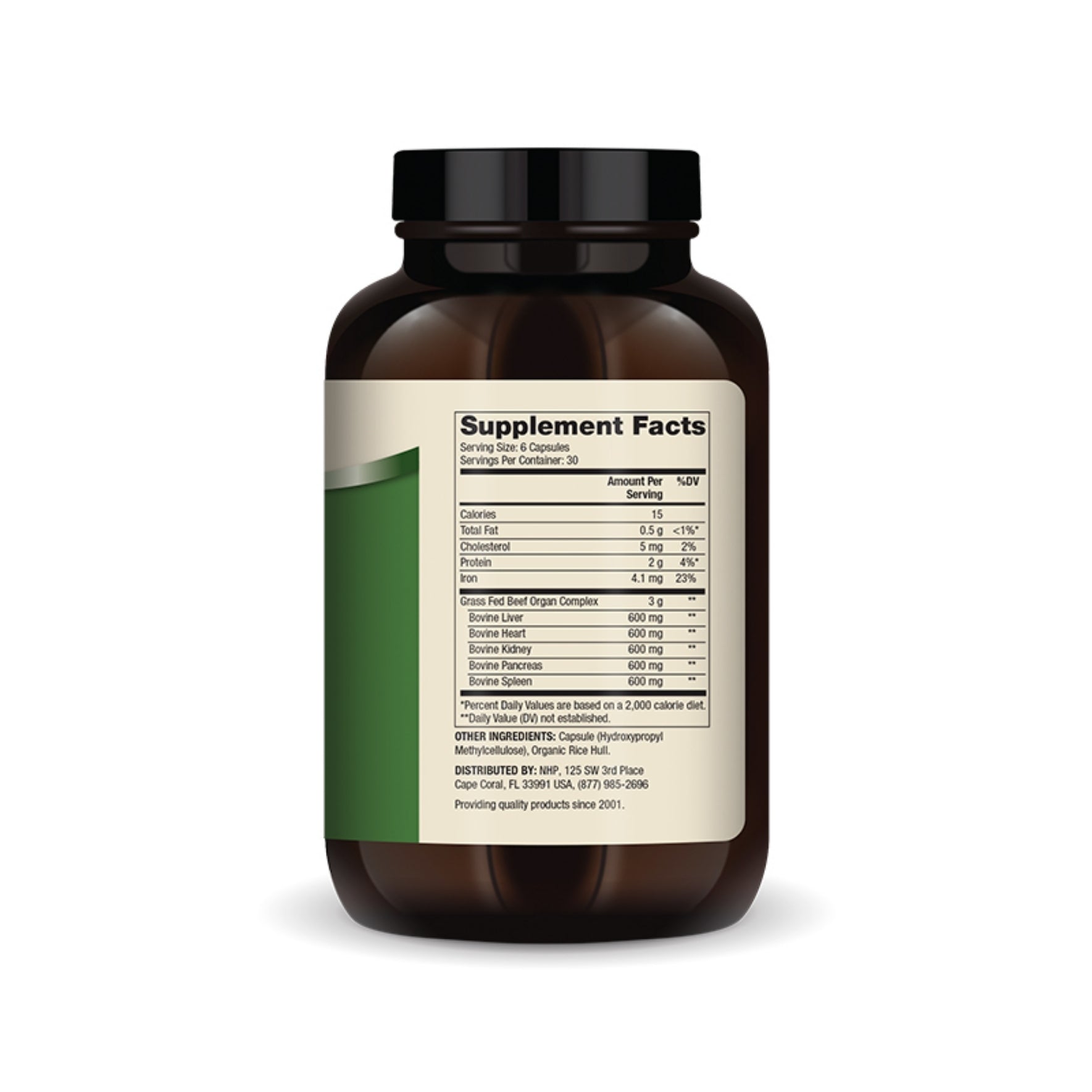 Dr. Mercola Grass Fed Beef Organ Complex