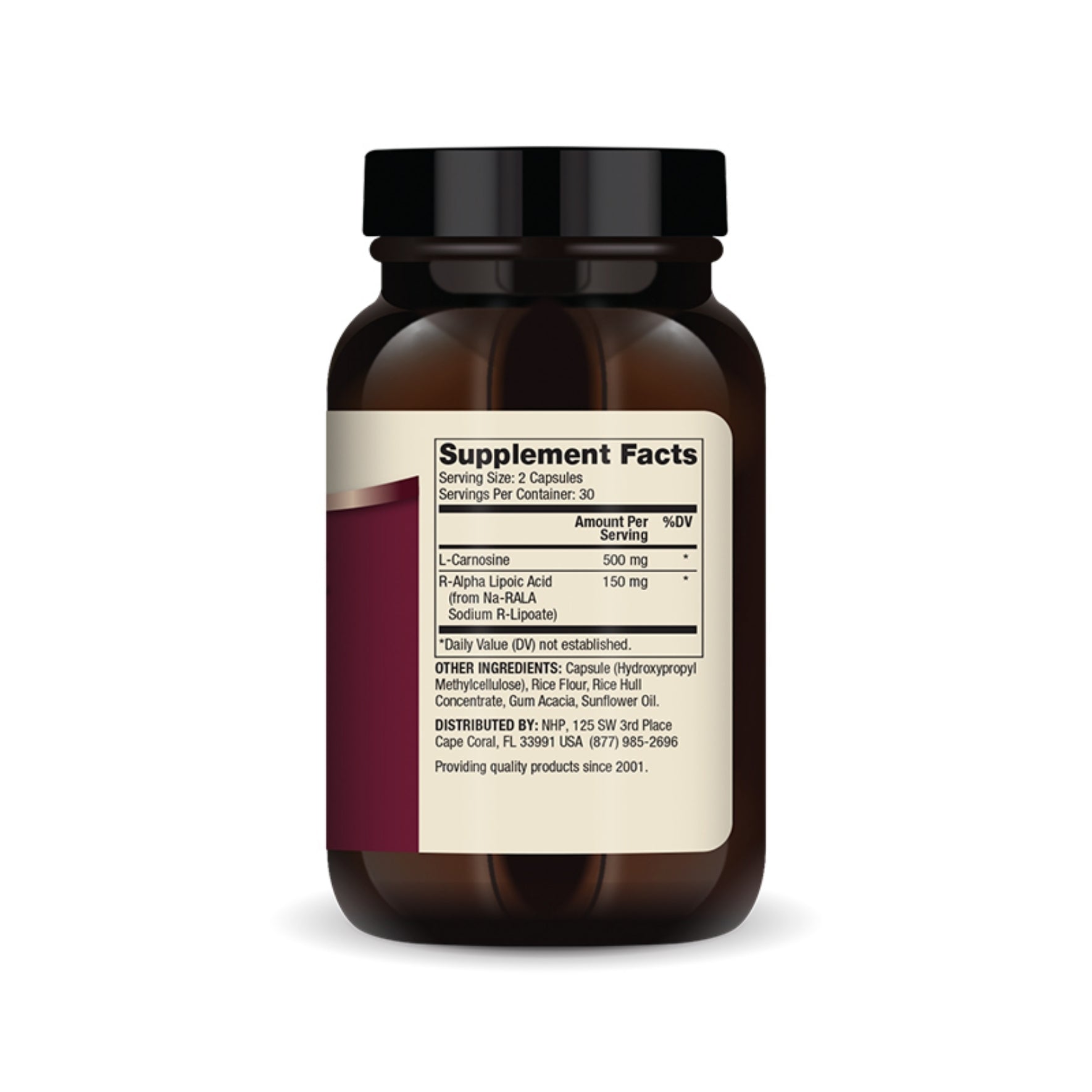Dr. Mercola L-Carnosine with R-ALA