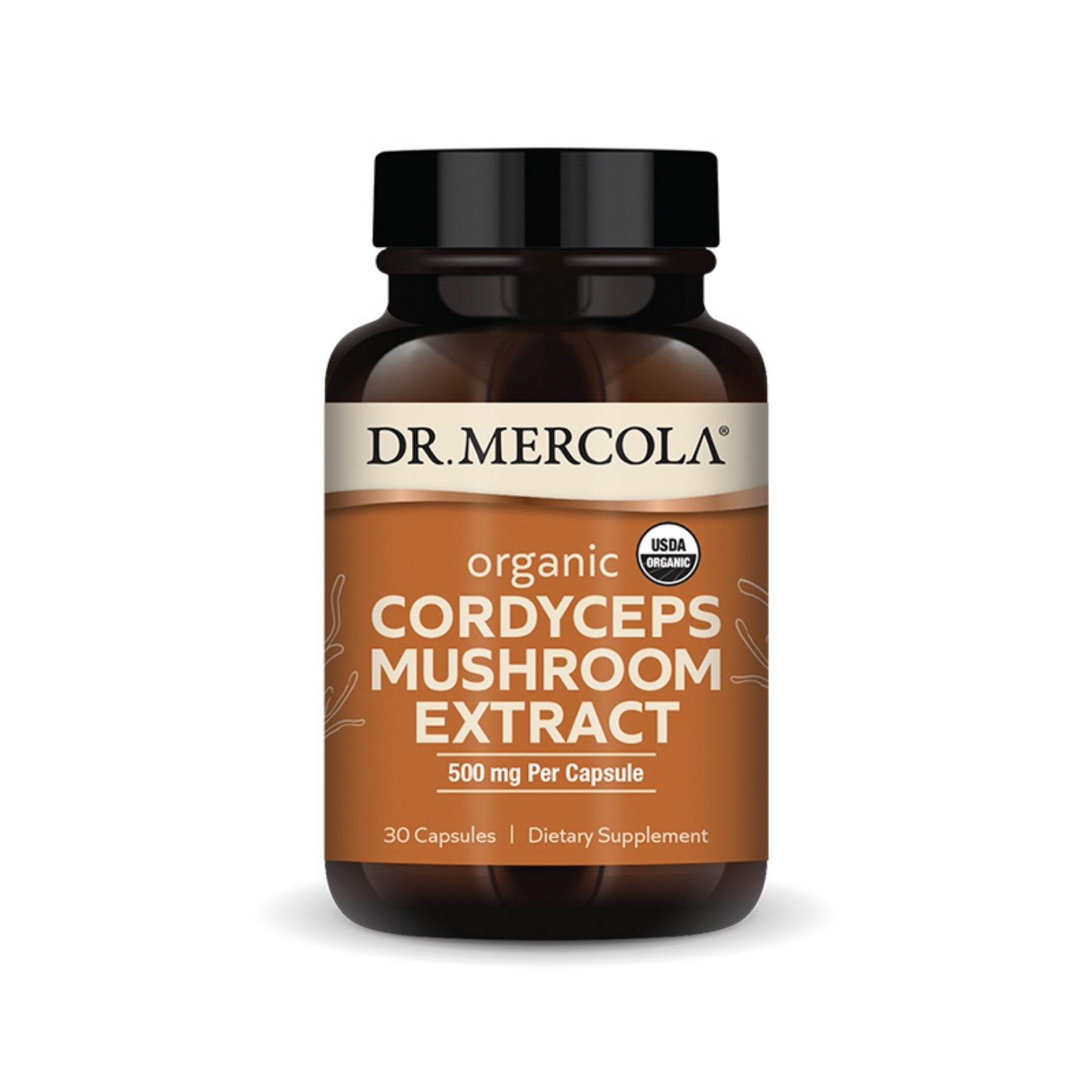 Dr. Mercola Organic Cordyceps Mushroom Extract 500 mg