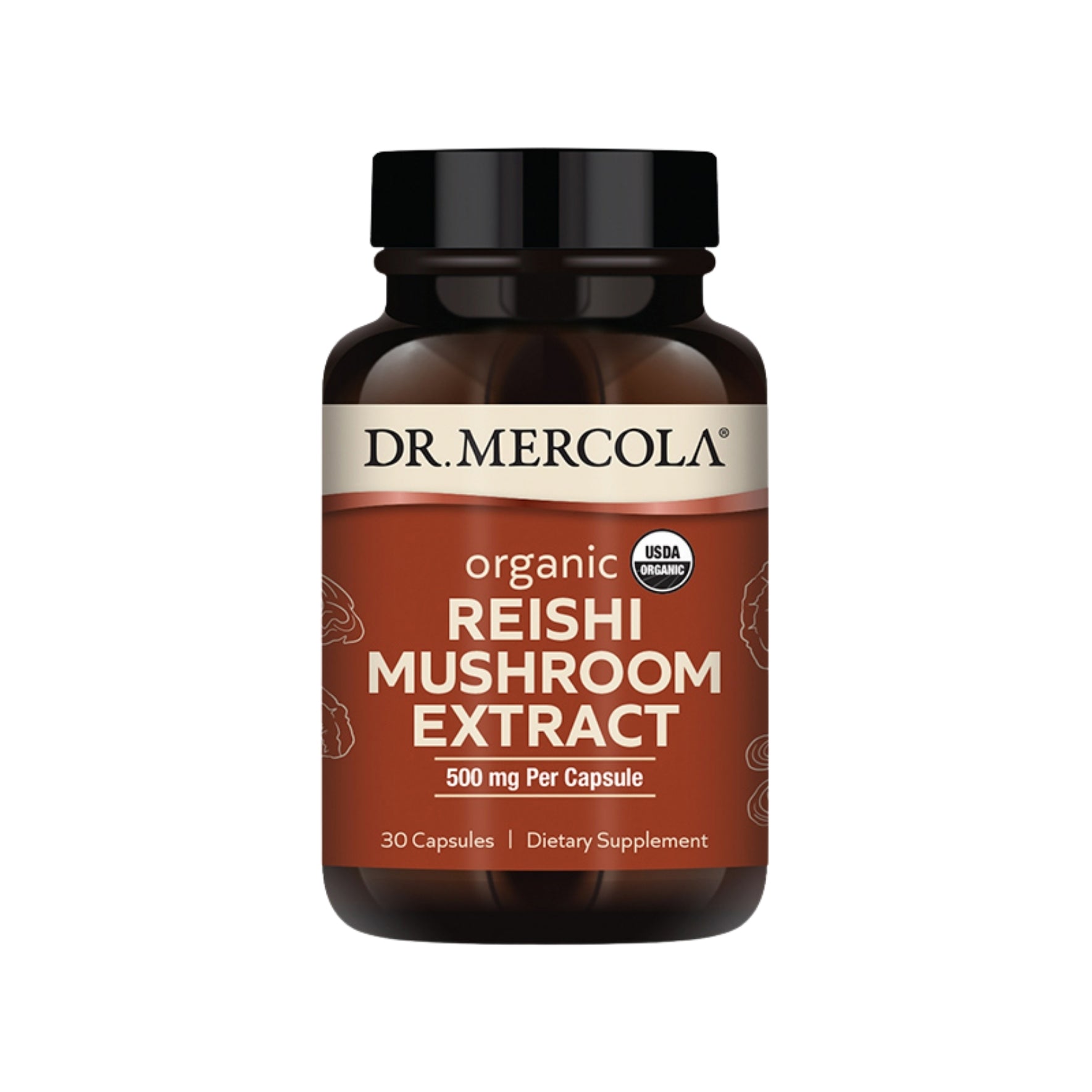 Dr. Mercola Organic Reishi Mushroom Extract 500 mg