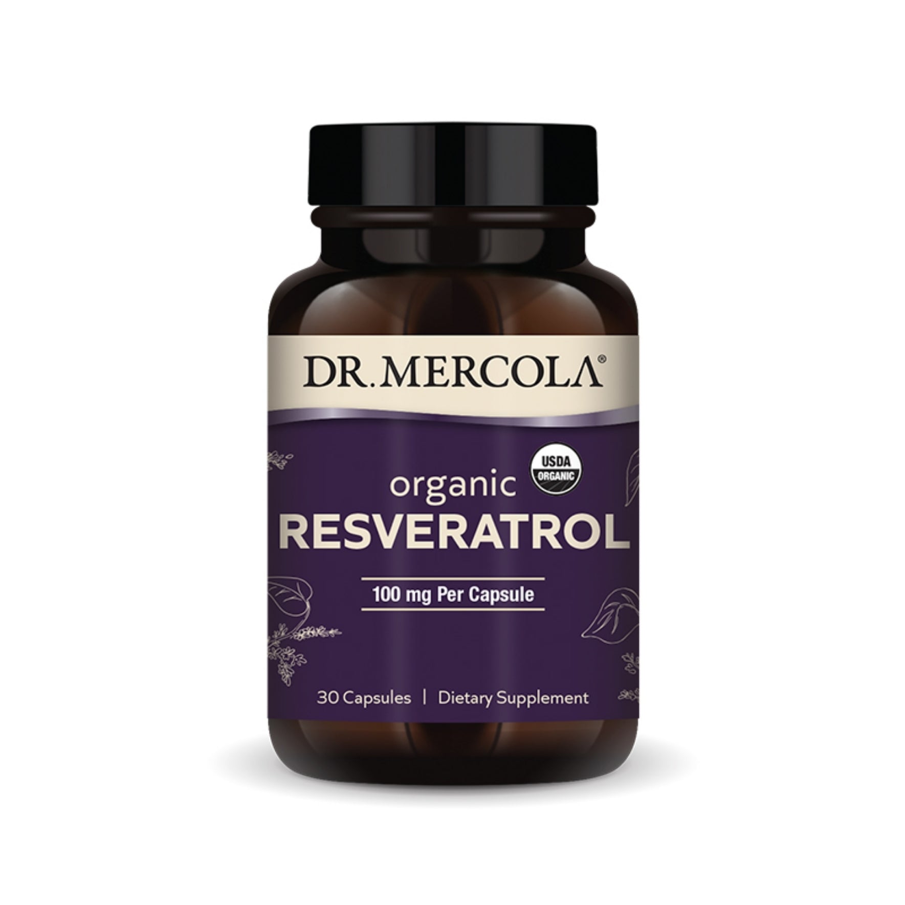 Dr. Mercola Organic Resveratrol 100 mg
