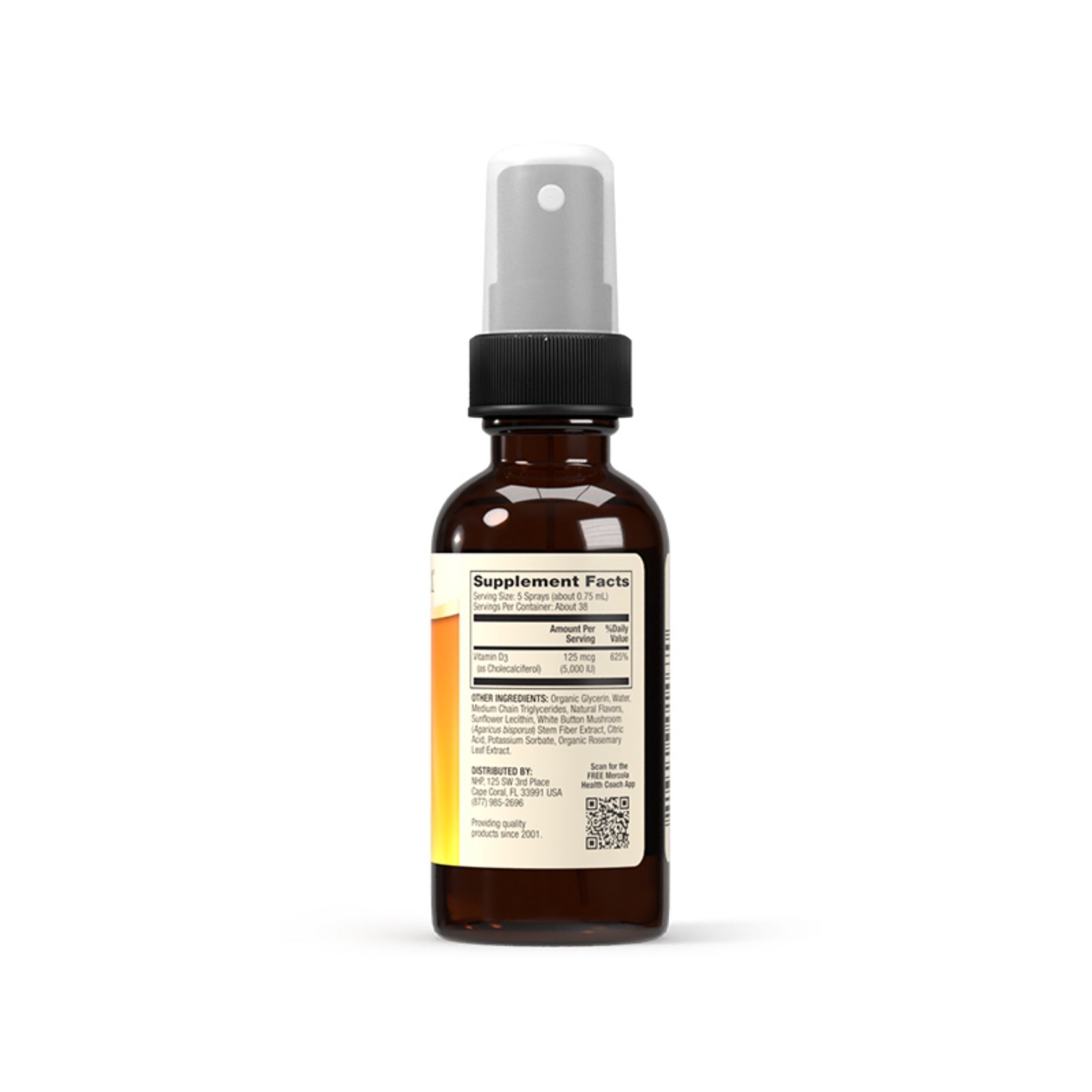 Dr. Mercola Vitamin D3 Spray 5000 IU