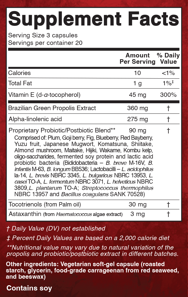 Dr. Ohhira's Propolis PLUS - 60 count