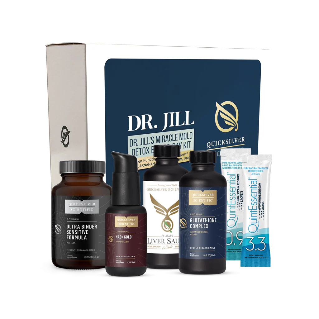 QUICKSILVER Dr. Jill's Miracle Mold Detox Box — supports detoxification and overall wellness