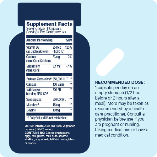 Enzyme Science Enzyme Defense Pro 60 Capsules