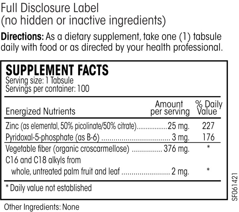 PERQUE Energized Double Zinc Guard™