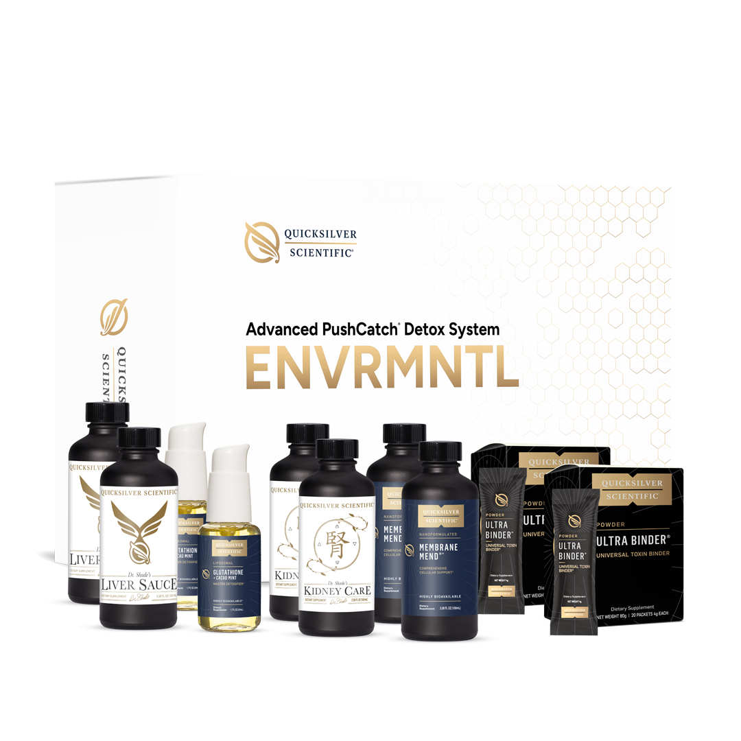 QUICKSILVER Advanced PushCatch® Detox System ENVRMNTL — comprehensive environmental toxin detoxification system