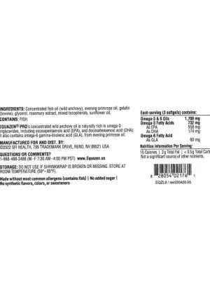 SFI HEALTH Equazen® Pro Softgels