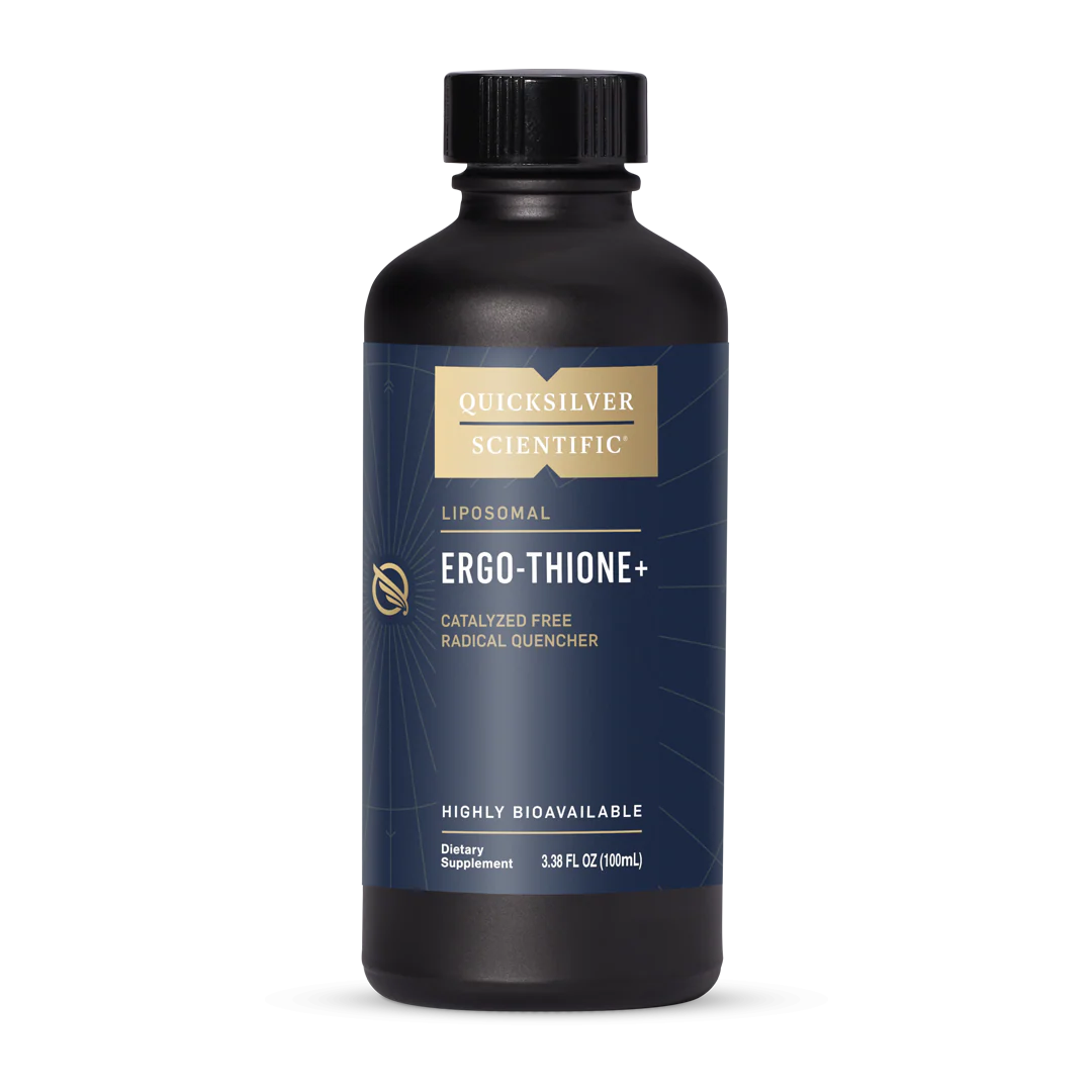 QUICKSILVER Ergo-Thione+ 3.38 fl oz — enhances energy production and antioxidant support
