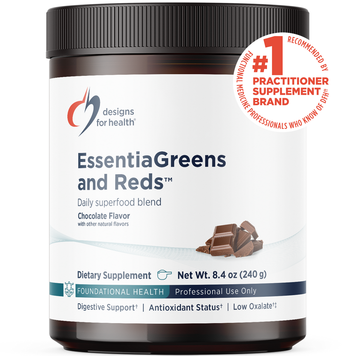 Designs for health EssentiaGreens and Reds™