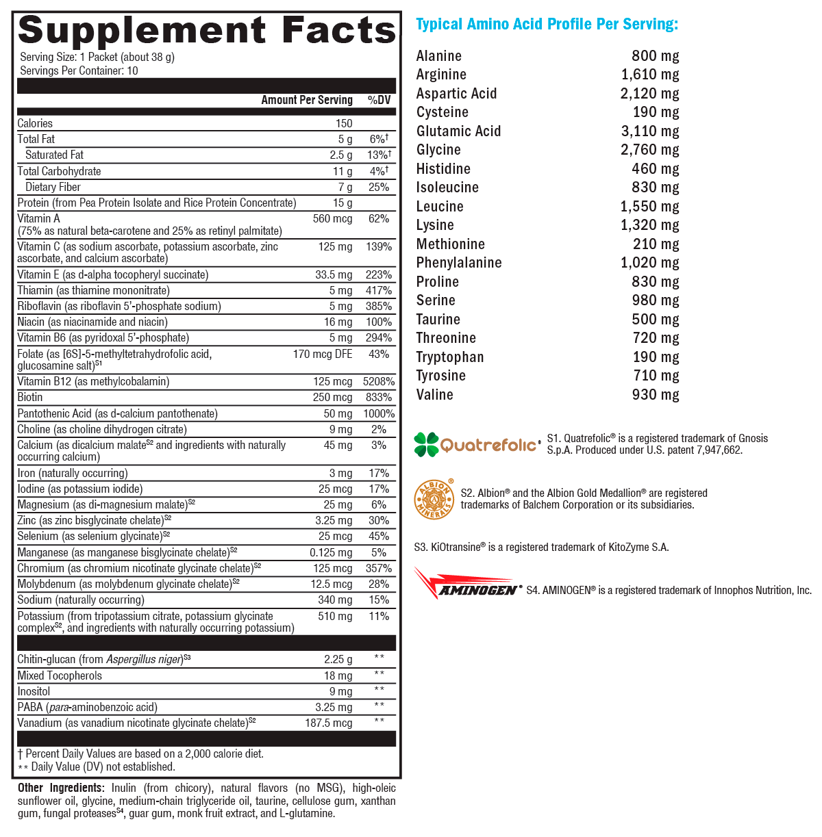 XYMOGEN FIT Lean Food Complete French Vanilla 10 Servings