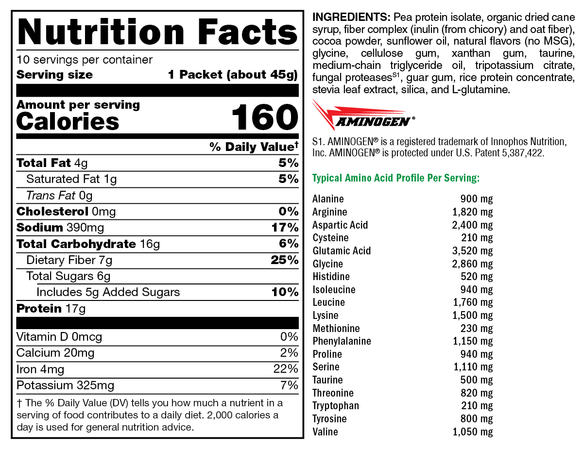 XYMOGEN FIT Lean Food Creamy Chocolate 10 Servings
