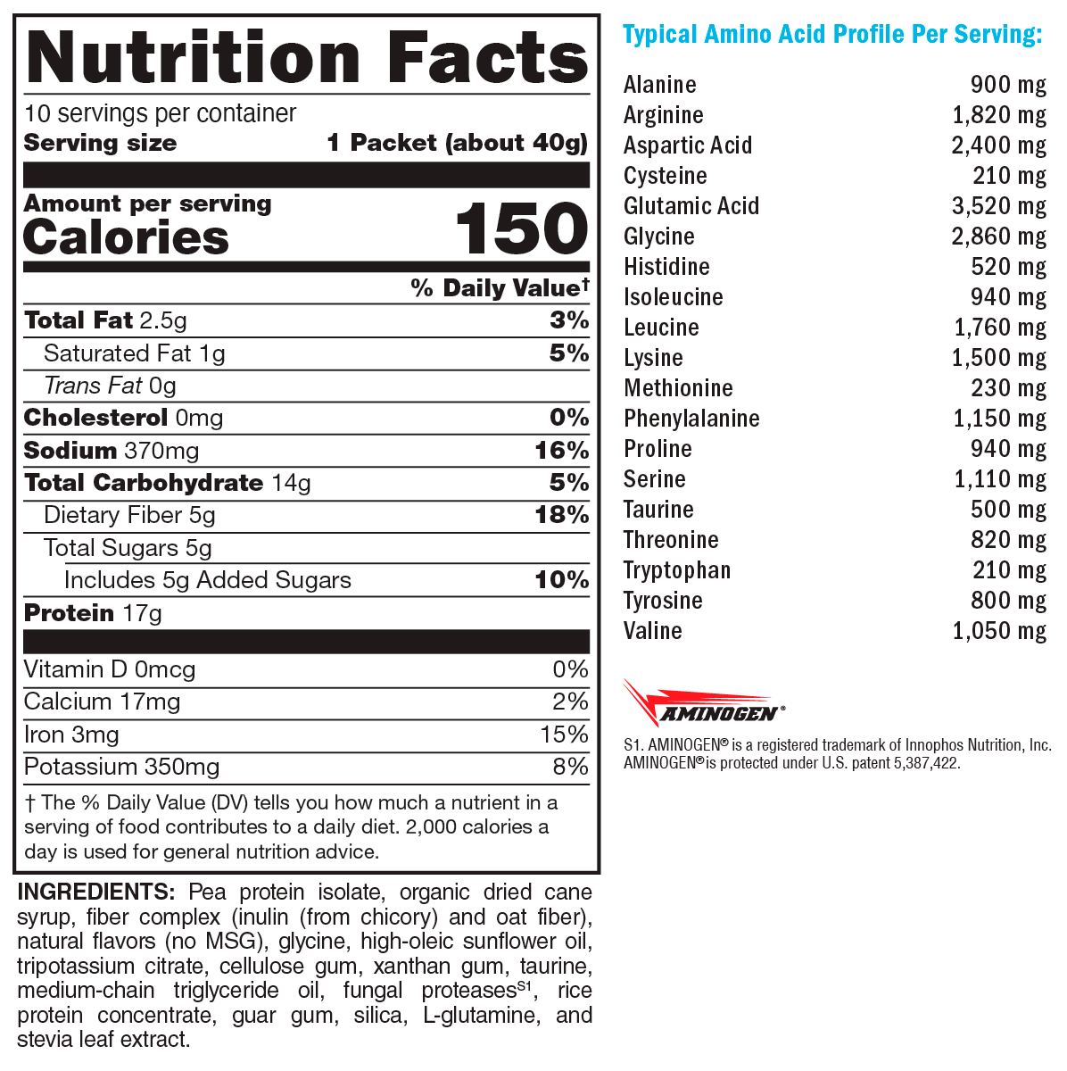 XYMOGEN FIT Lean Food Vanilla Delight 10 Servings