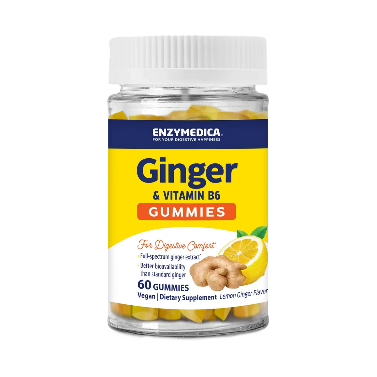 Enzyme Science Ginger & Vitamin B6 Gummies
