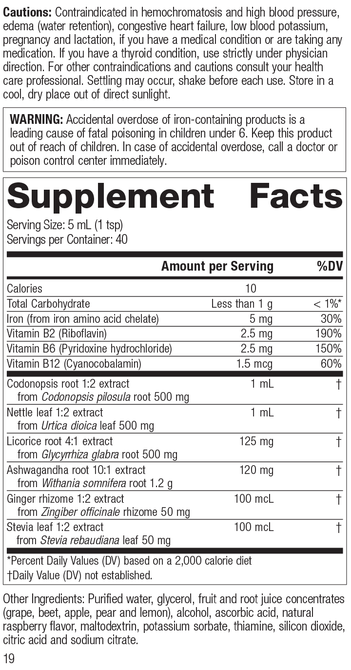 MediHerb - Fe-Max Iron Tonic Phytosynergist