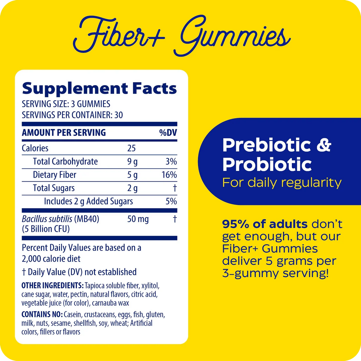 Enzyme Science Fiber+ Gummies