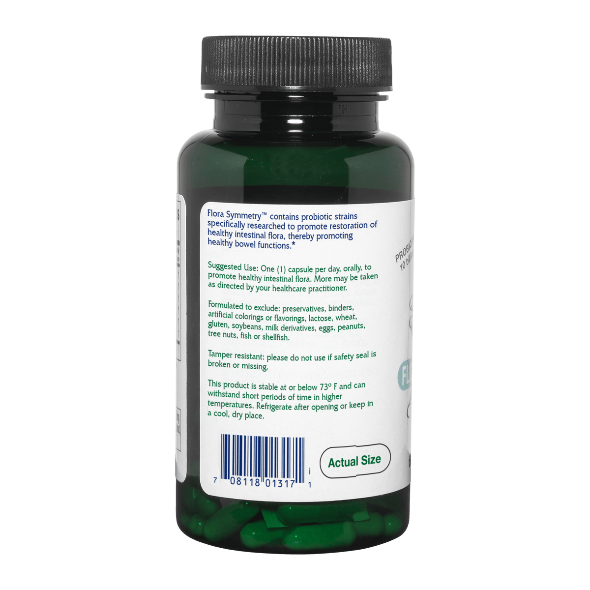 Flora Symmetry™ ~ Intestinal Probiotic Support ~ 60
