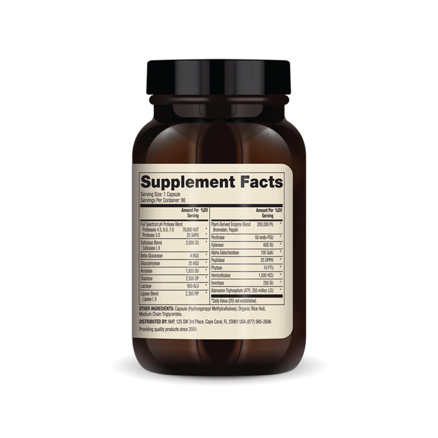 Dr. Mercola Full Spectrum Enzyme 90 Capsules