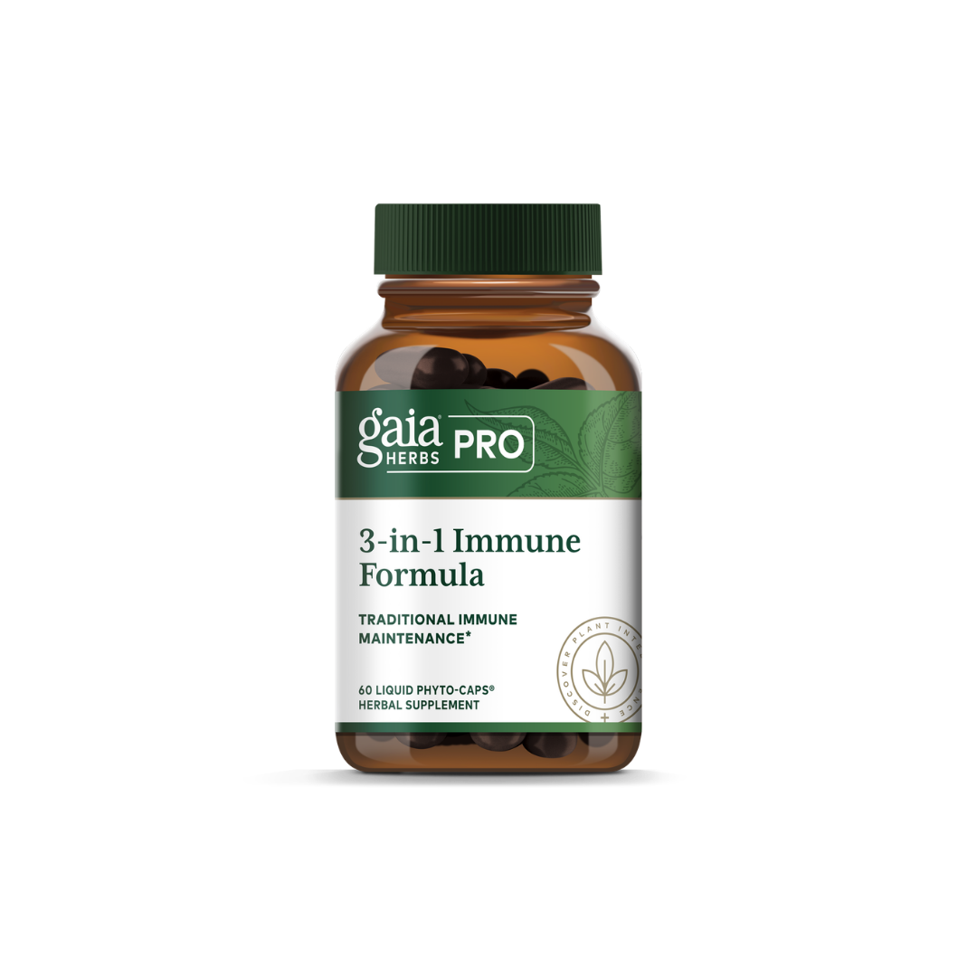 Gaia Herbs 3-in-1 Immune Formula - 60 ct