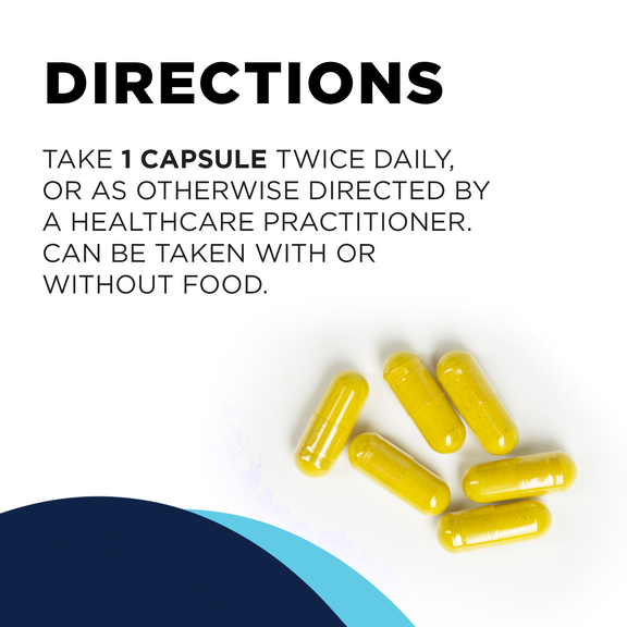 CellCore Biosciences GCO label displaying active ingredients and dosage instructions for gastrointestinal support