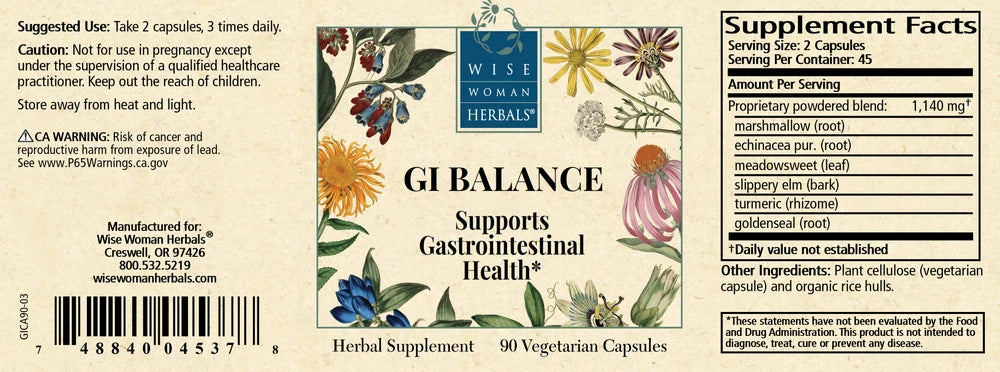 GI Balance (Formerly GI Capsules)