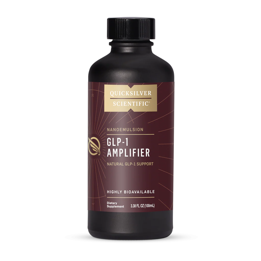 QUICKSILVER GLP-1 Amplifier 3.38 fl oz — supports healthy GLP-1 activity and metabolic function