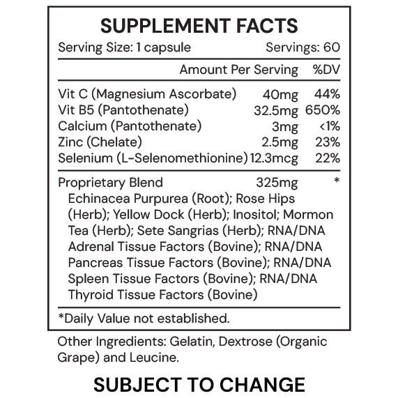Systemic Formulas - Ga Adrenal
