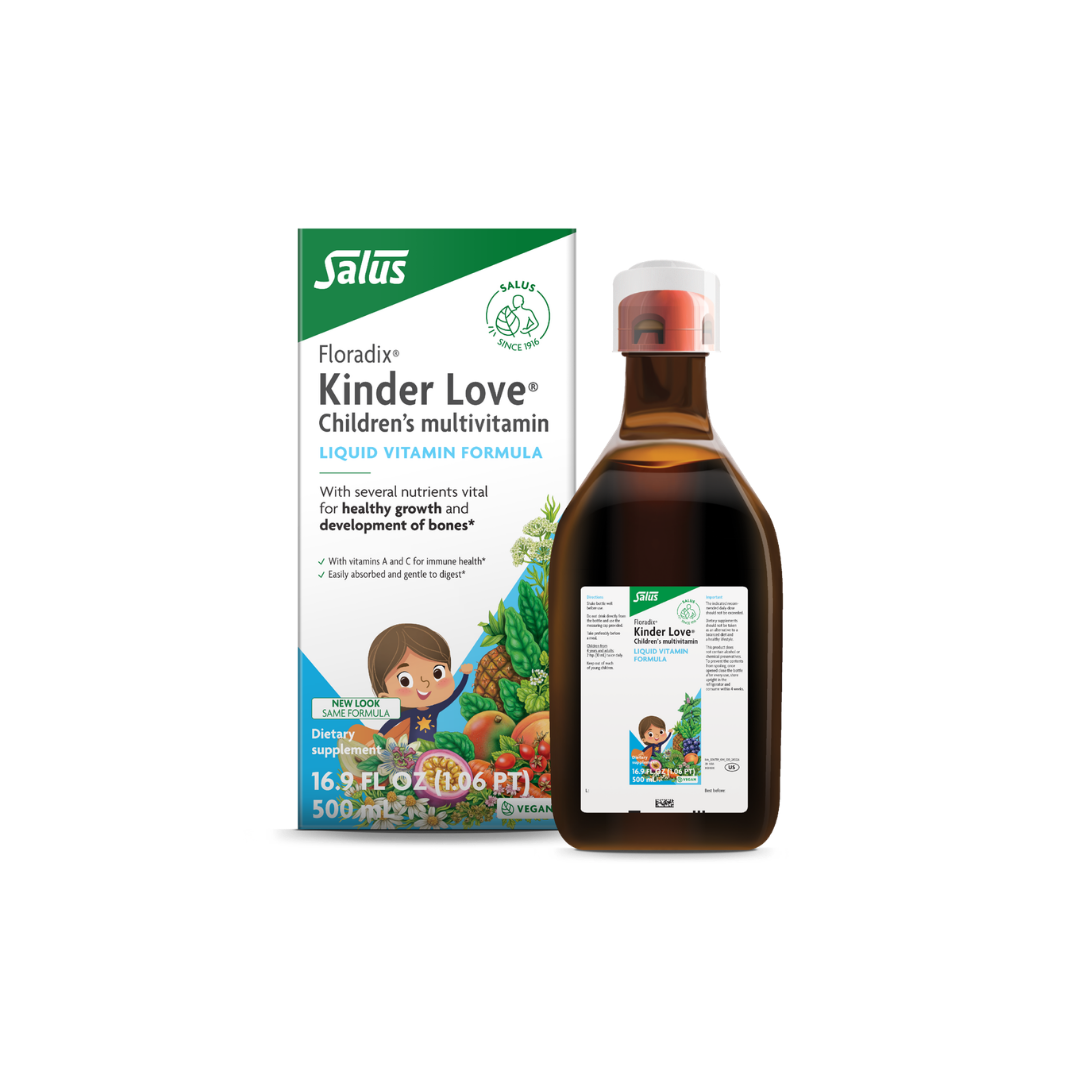 Gaia Herbs Floradix Kinder Love® Gluten-Free Children's Multivitamin