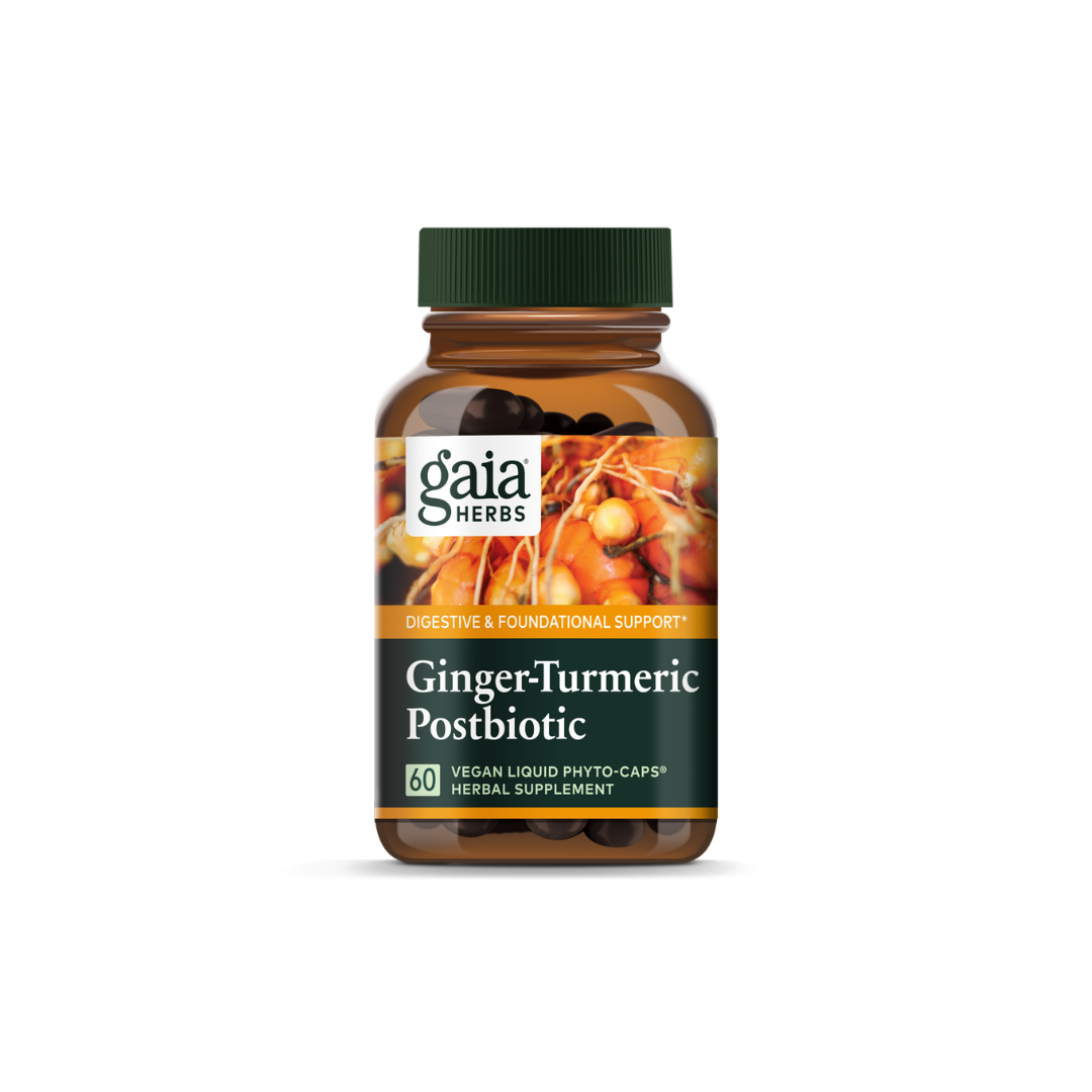 Gaia Herbs Ginger - Turmeric Postbiotic